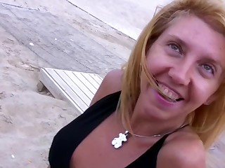 Anal Cul Plage Blond Pipe Big cock Sperme Sperme